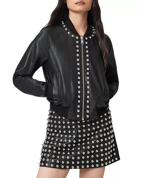 Кожаная куртка-бомбер Orten Wilder Allsaints, черный
Кожаная куртка-бомбер Orten Wilder Allsaints, черный