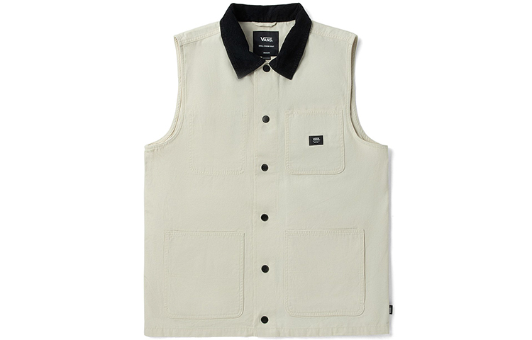 Футболка унисекс цвета экрю Vans
Футболка унисекс цвета экрю Vans