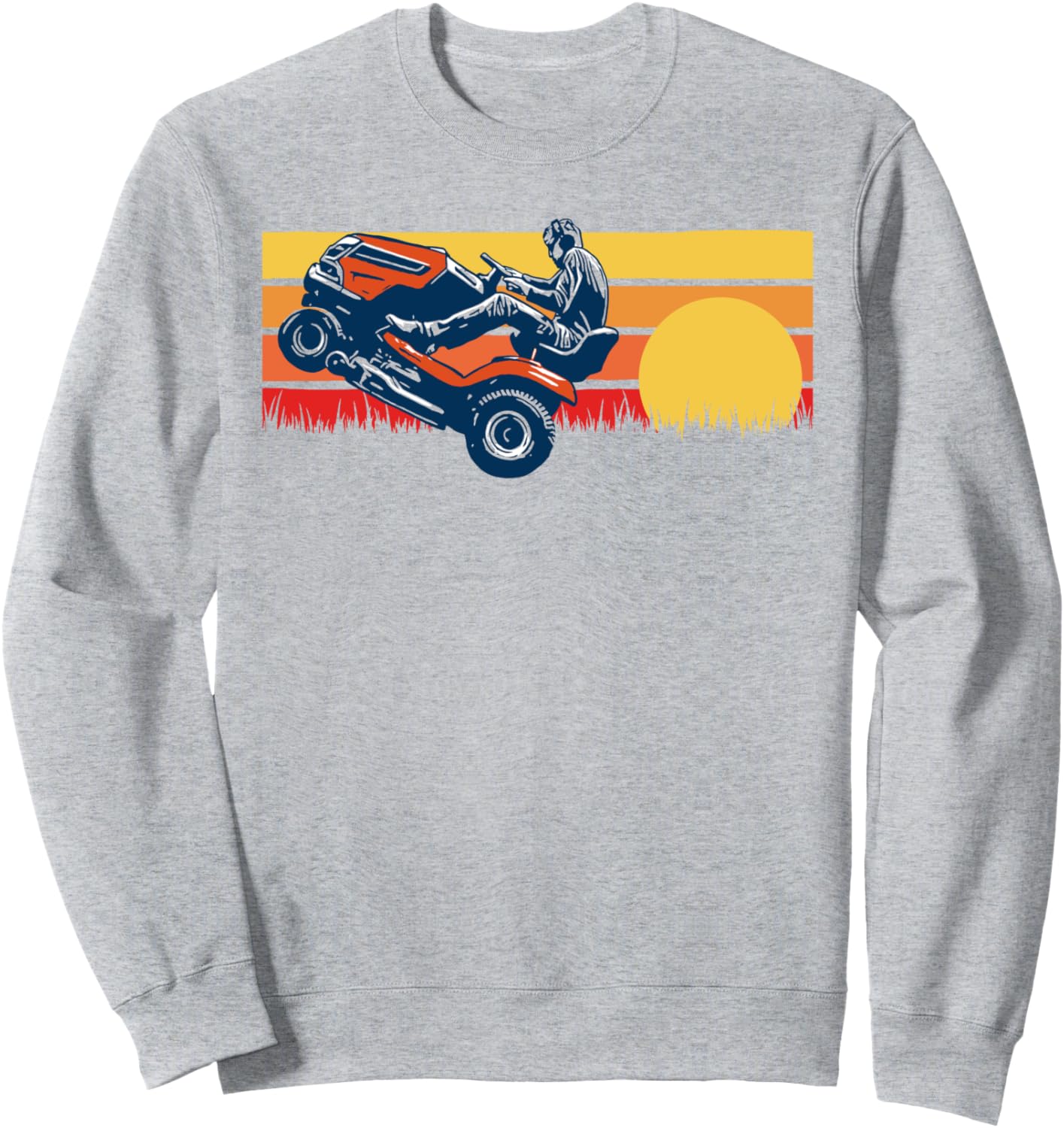 Забавная винтажная толстовка 80-х годов с изображением газонокосилки и трюком на задних колесах Giant Step Landscaping Threads, серый
Забавная винтажная толстовка 80-х годов с изображением газонокосилки и трюком на задних колесах Giant Step Landscaping Threads, серый