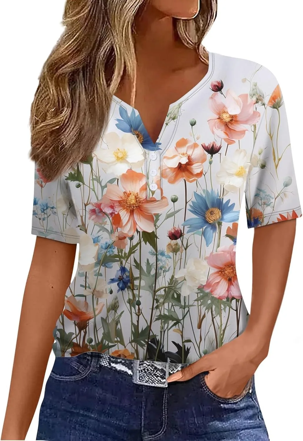 Топ для женщин с V-образным вырезом и принтом FlekmanArt
Топ для женщин с V-образным вырезом и принтом FlekmanArt