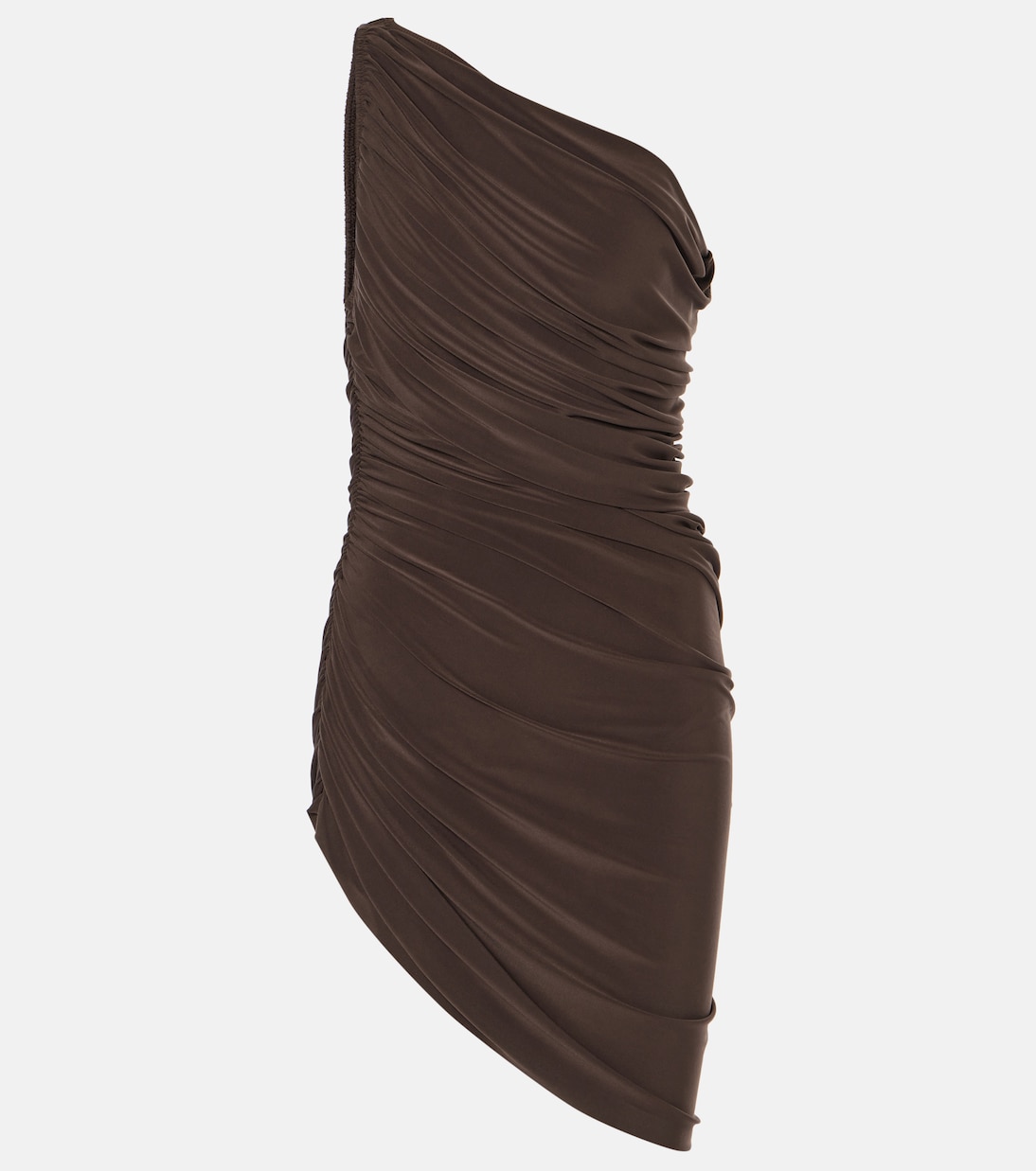 Мини-платье Diana с оборками Norma Kamali, коричневый
Мини-платье Diana с оборками Norma Kamali, коричневый