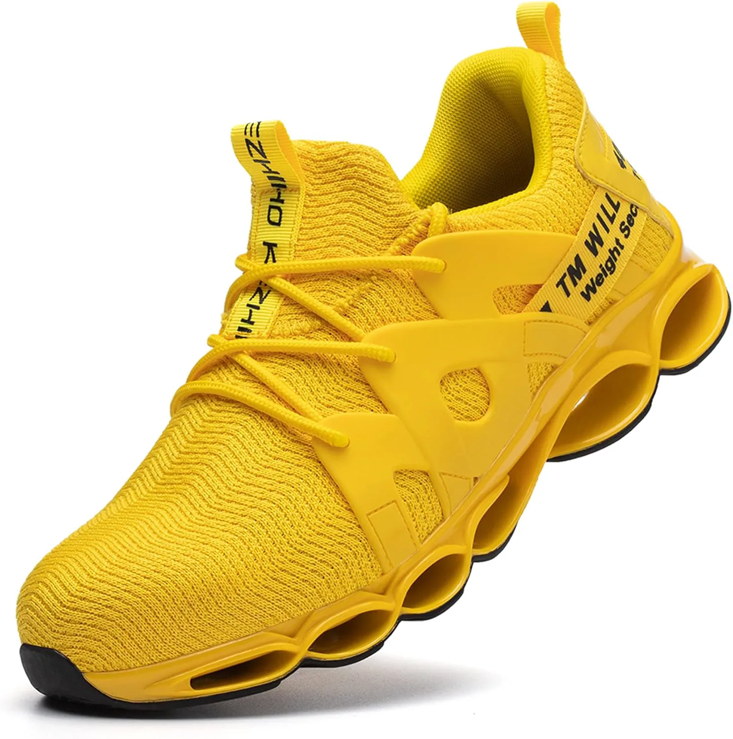 Мужские и женские рабочие кроссовки Kezhiho со стальным носком, желтые, легкие и дышащие, противоскользящие, сверхпрочная конструкция, защитная обувь, желтый
Мужские и женские рабочие кроссовки Kezhiho со стальным носком, желтые, легкие и дышащие, противоскользящие, сверхпрочная конструкция, защитная обувь, желтый