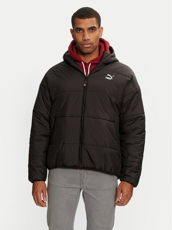 Пуховик стандартного кроя Puma, черный
Пуховик стандартного кроя Puma, черный
