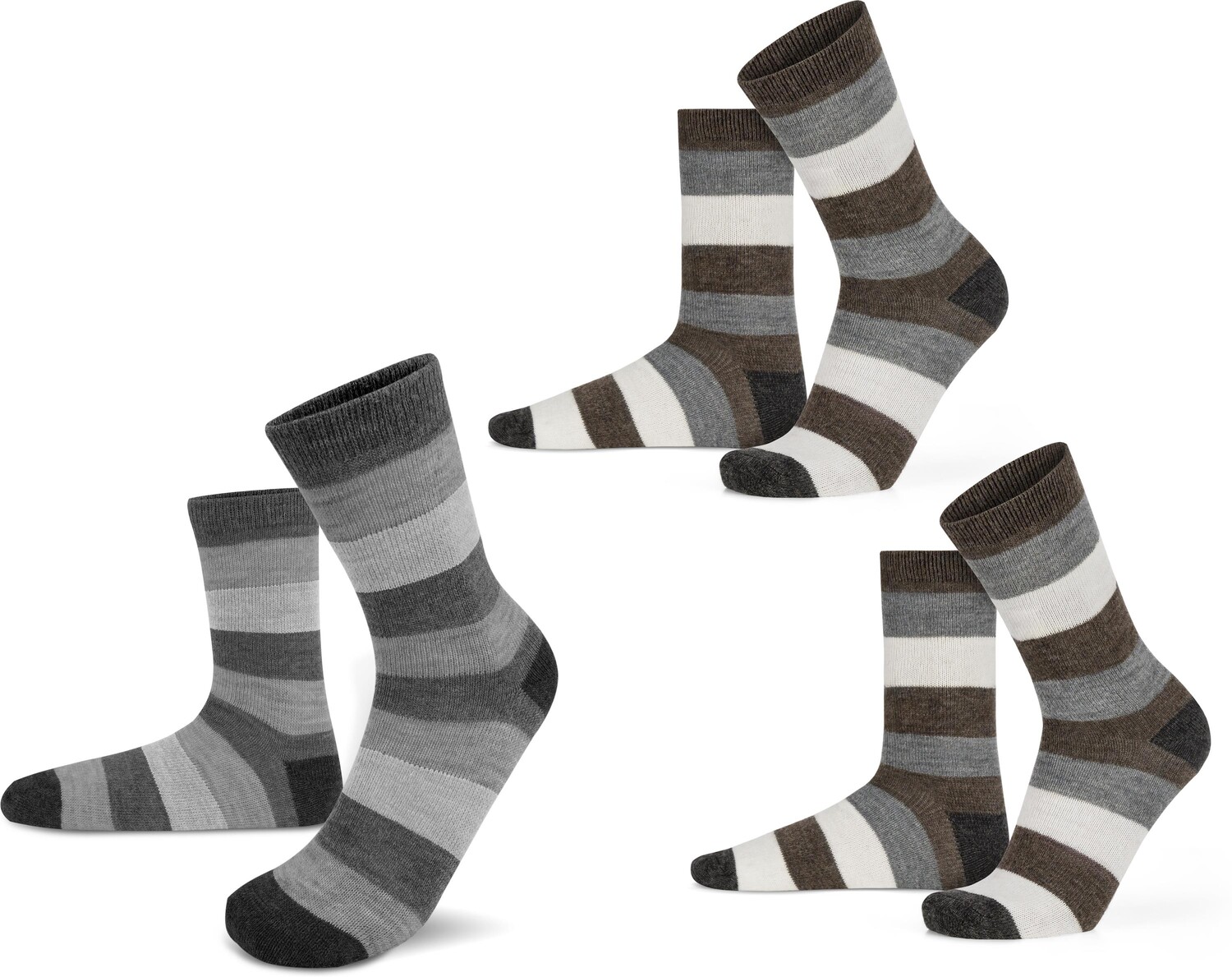 Носки normani 6 шт Alpaka breitgestreift, цвет Braun/Braun/Anthrazit
Носки normani 6 шт Alpaka breitgestreift, цвет Braun/Braun/Anthrazit