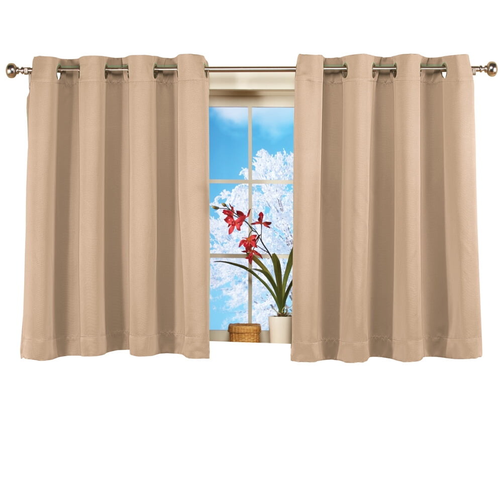 Короткие затемняющие шторы Collections Etc 56 x 45 дюймов, светло-коричневый
Короткие затемняющие шторы Collections Etc 56 x 45 дюймов, светло-коричневый