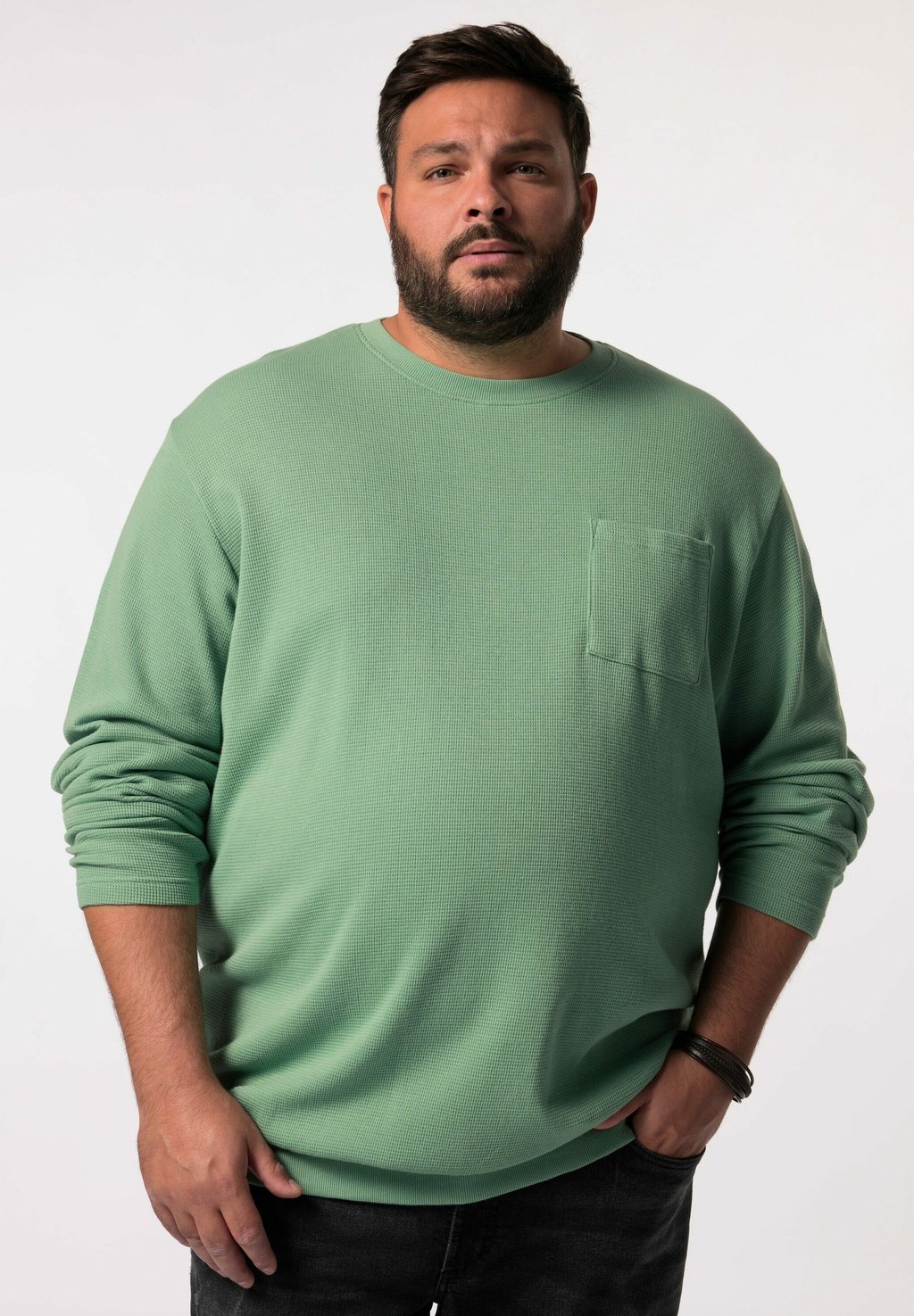 Толстовка LANGARM WAFFELSTRUKTUR BAUCHFIT RUNDHALS Men Plus, бирюзовый
Толстовка LANGARM WAFFELSTRUKTUR BAUCHFIT RUNDHALS Men Plus, бирюзовый