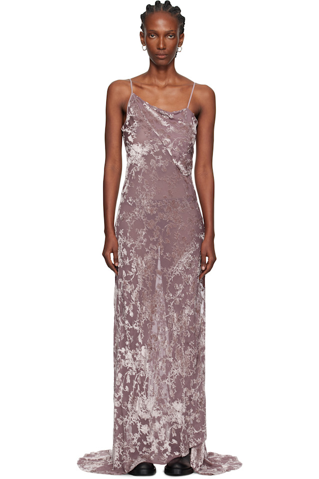 Ann Demeulemeester Розовое макси-платье-комбинация «Арисия»
Ann Demeulemeester Розовое макси-платье-комбинация «Арисия»