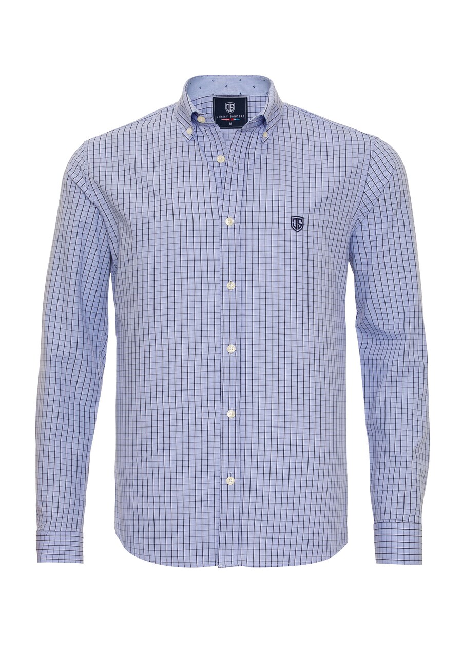 Рубашка обычного кроя на пуговицах Jimmy Sanders, цвет Blue/Navy
Рубашка обычного кроя на пуговицах Jimmy Sanders, цвет Blue/Navy