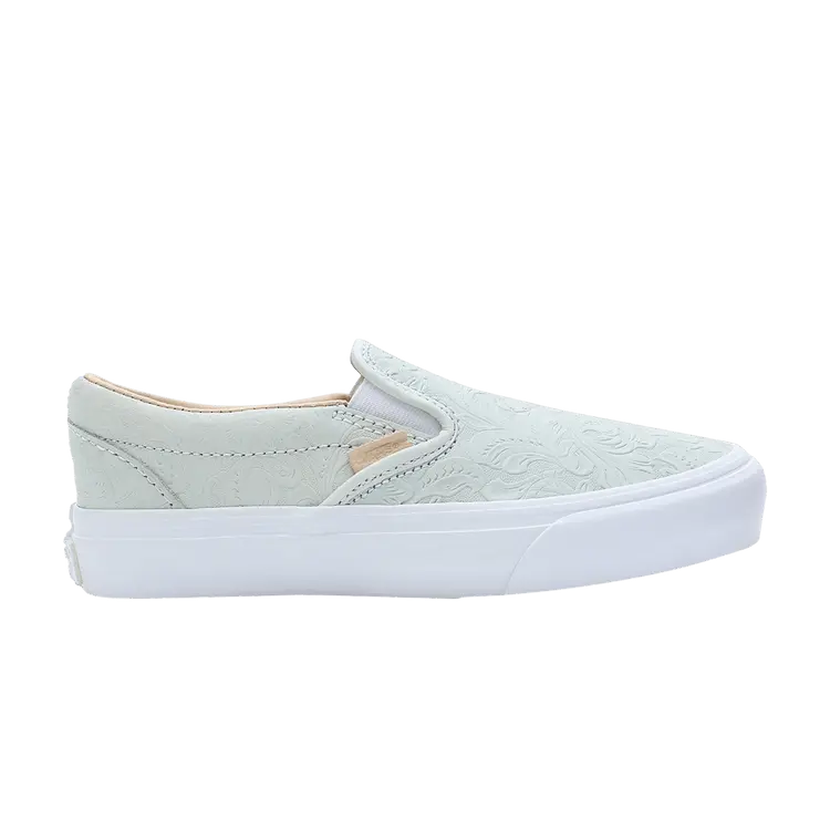 Кроссовки Vans Classic Slip-On VR3 LX 'Floral Imprint - Light Green', зеленый 
Кроссовки Vans Classic Slip-On VR3 LX 'Floral Imprint - Light Green', зеленый