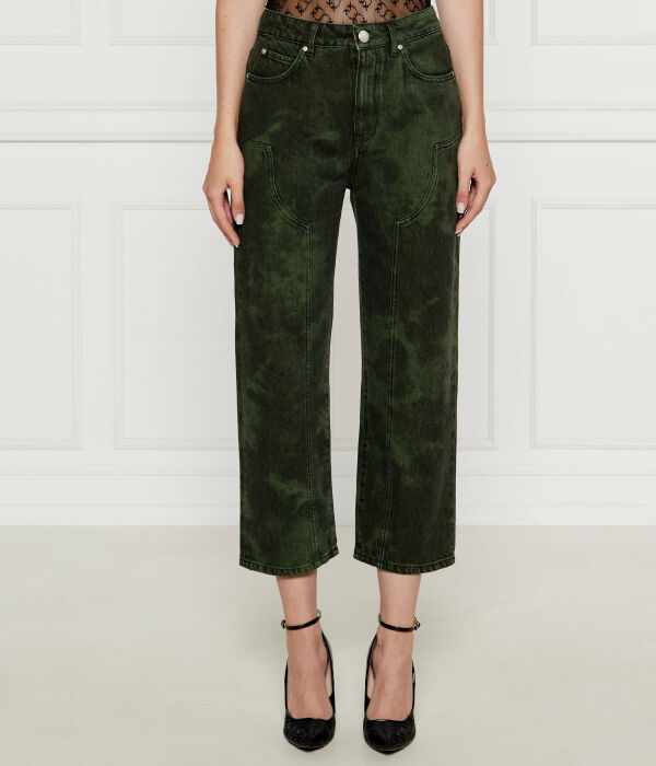 Джинсы Loose fit Pinko, зеленый
Джинсы Loose fit Pinko, зеленый