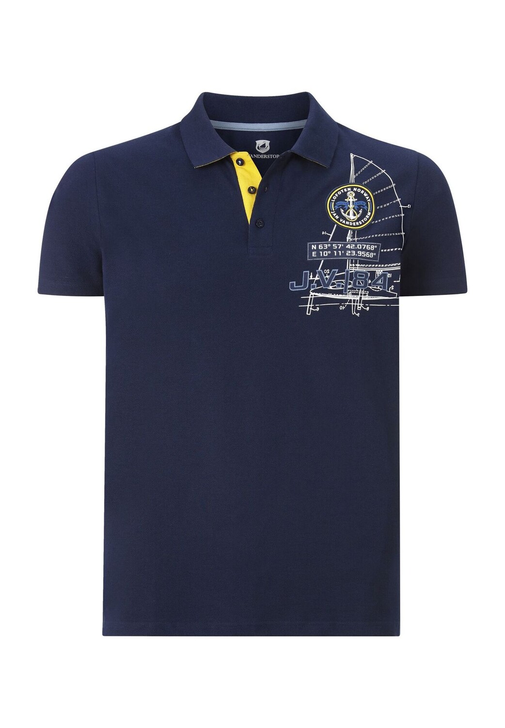 Рубашка-поло NICCO JAN VANDERSTORM, темно-синий
Рубашка-поло NICCO JAN VANDERSTORM, темно-синий