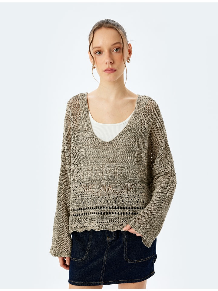 Толстовка KOTON, хаки 
Толстовка KOTON, хаки