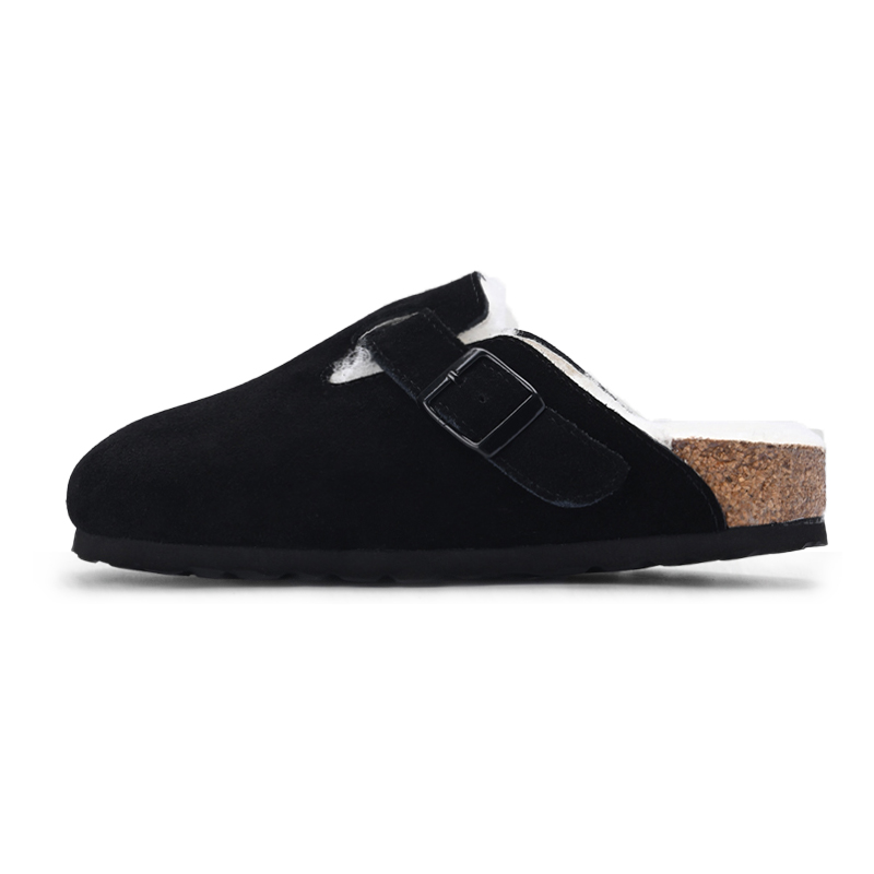 ENBO Нескользящие тапочки с закрытым носком унисекс черные (с флисовой подкладкой), цвет Black (Fleece-Lined)
ENBO Нескользящие тапочки с закрытым носком унисекс черные (с флисовой подкладкой), цвет Black (Fleece-Lined)