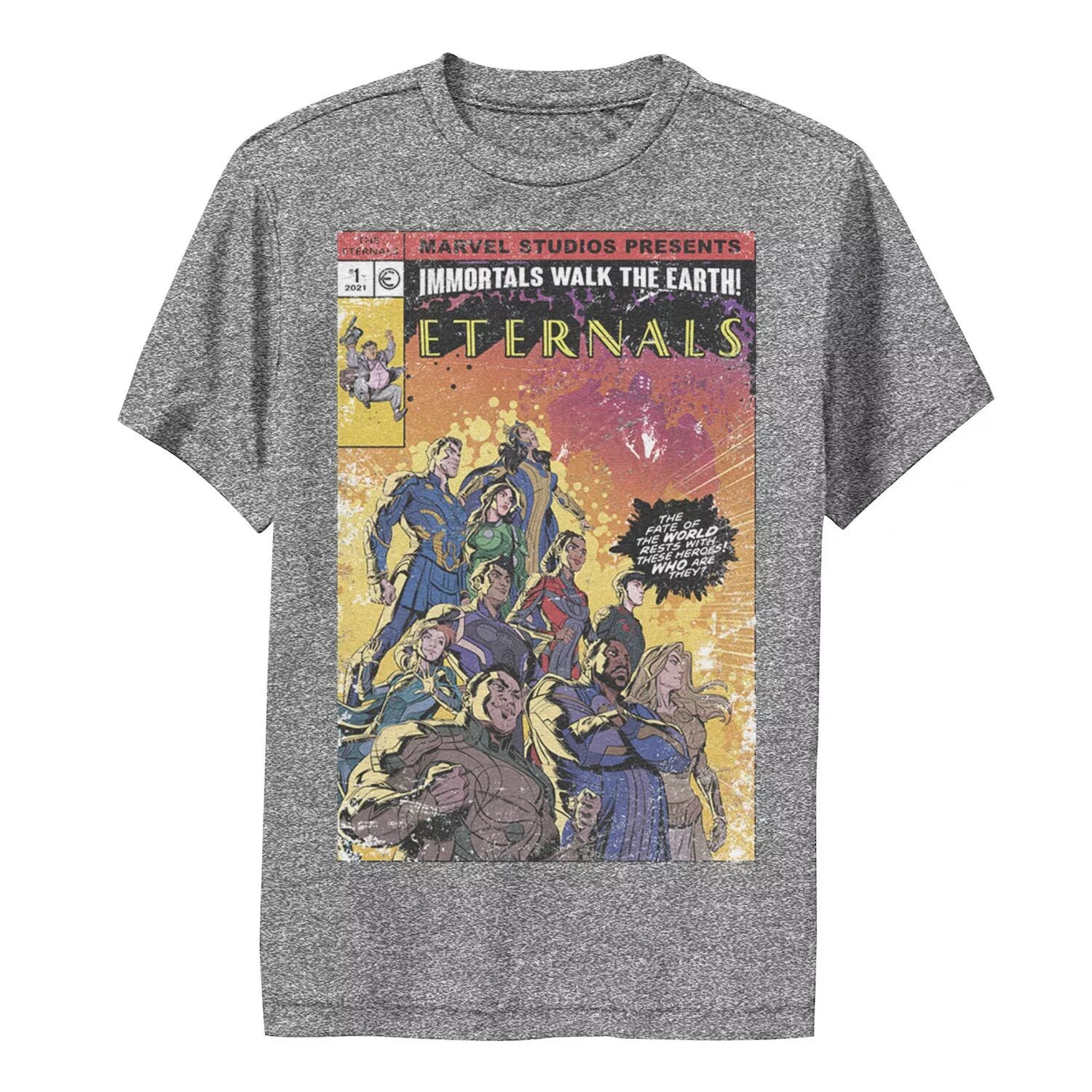 Футболка с обложкой комикса Marvel Eternals в стиле ретро для мальчиков 8–20 лет Licensed Character
Футболка с обложкой комикса Marvel Eternals в стиле ретро для мальчиков 8–20 лет Licensed Character