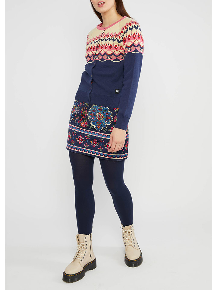 Кардиган темно-синего цвета Blutsgeschwister
Кардиган темно-синего цвета Blutsgeschwister