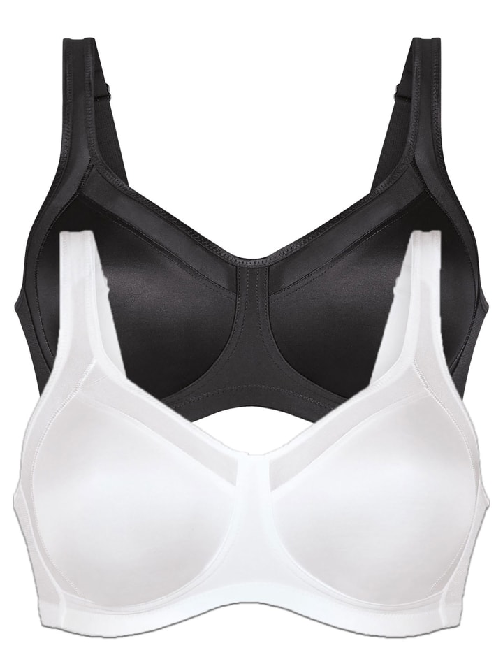 Набор из 2 базовых бюстгальтеров для беременных в черном и белом цвете Anita
Набор из 2 базовых бюстгальтеров для беременных в черном и белом цвете Anita