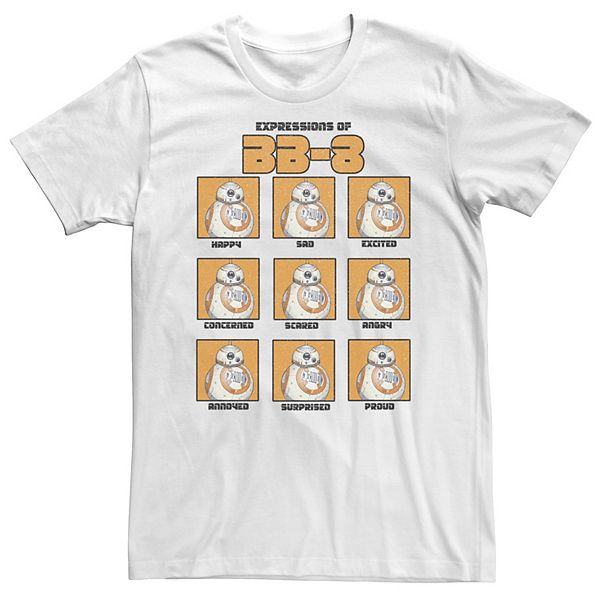 Футболка Big & Tall The Expressions of BB-8 Star Wars
Футболка Big & Tall The Expressions of BB-8 Star Wars