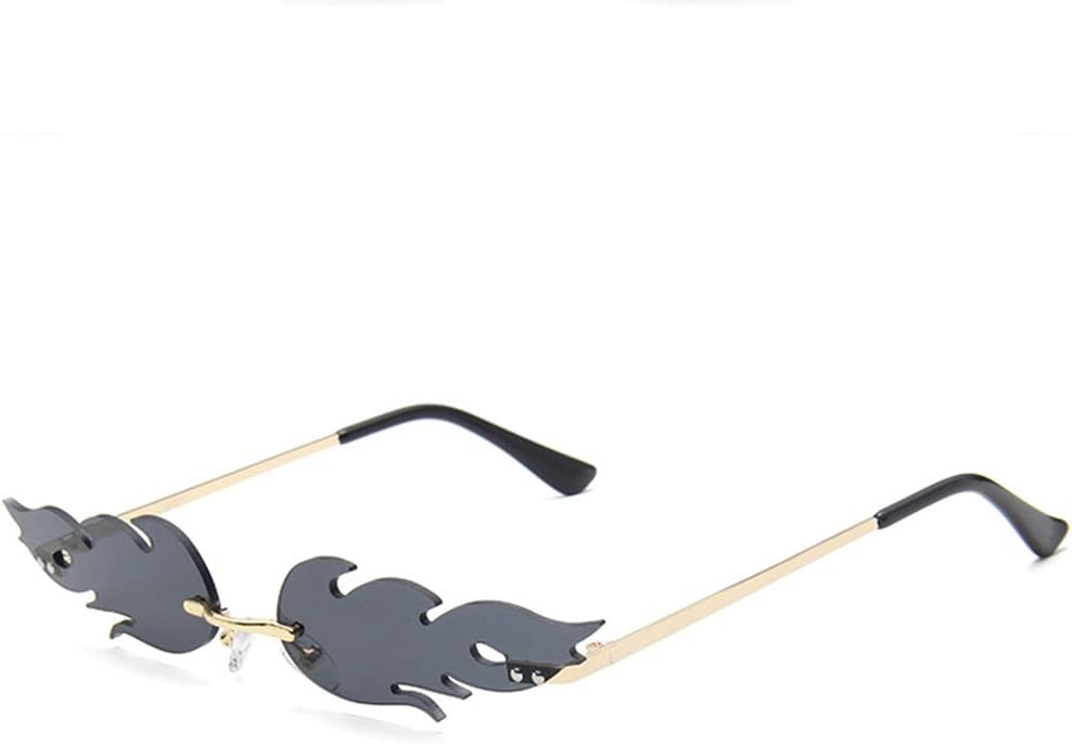 Модные солнцезащитные очки Flame для женщин и мужчин, без оправы, с волнообразным рисунком, узкие очки, сувениры для вечеринок, реквизит для фотосессий, костюмы для косплея Froiny, Style 5
Модные солнцезащитные очки Flame для женщин и мужчин, без оправы, с волнообразным рисунком, узкие очки, сувениры для вечеринок, реквизит для фотосессий, костюмы для косплея Froiny, Style 5