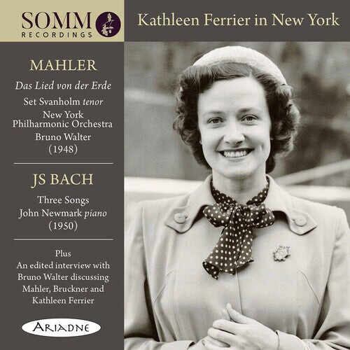 CD диск Mahler / Ferrier / Walter: Kathleen Ferrier in New Yorik
CD диск Mahler / Ferrier / Walter: Kathleen Ferrier in New Yorik