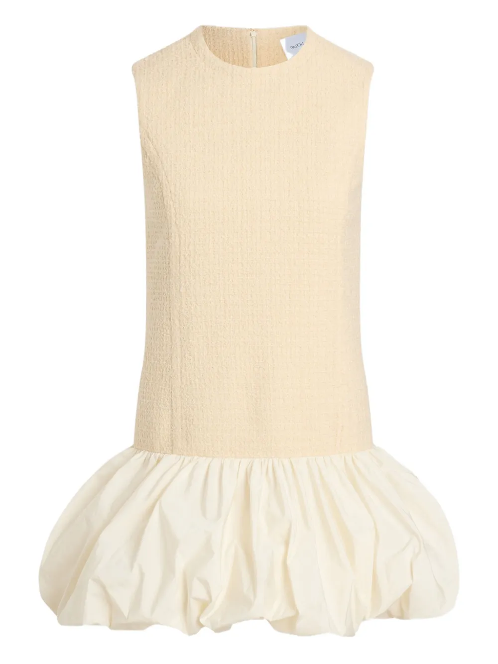 Твидовое платье с объемным подолом PATOU, нейтральный
Твидовое платье с объемным подолом PATOU, нейтральный