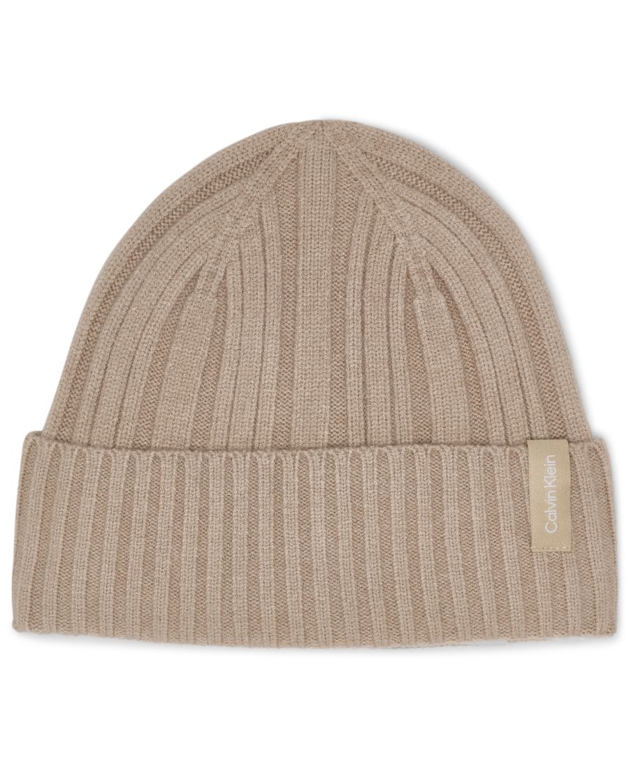 Разноцветная ребристая шапка Calvin Klein, Heathered Almond
Разноцветная ребристая шапка Calvin Klein, Heathered Almond