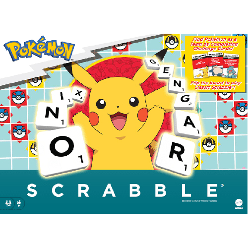 Настольная игра Scrabble Pokemon
Настольная игра Scrabble Pokemon