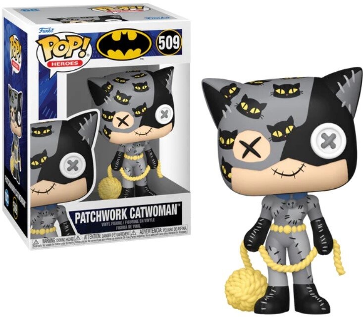 Funko POP! DC Patchwork - поп-герои № 509 - женщина-кошка
Funko POP! DC Patchwork - поп-герои № 509 - женщина-кошка