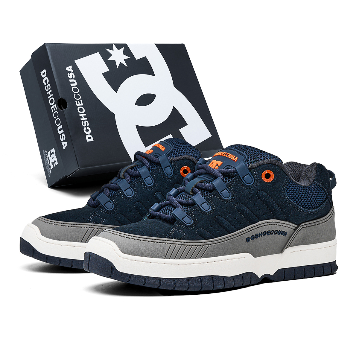 Мужские скейтерские кеды DC Shoes, серо-голубой
Мужские скейтерские кеды DC Shoes, серо-голубой