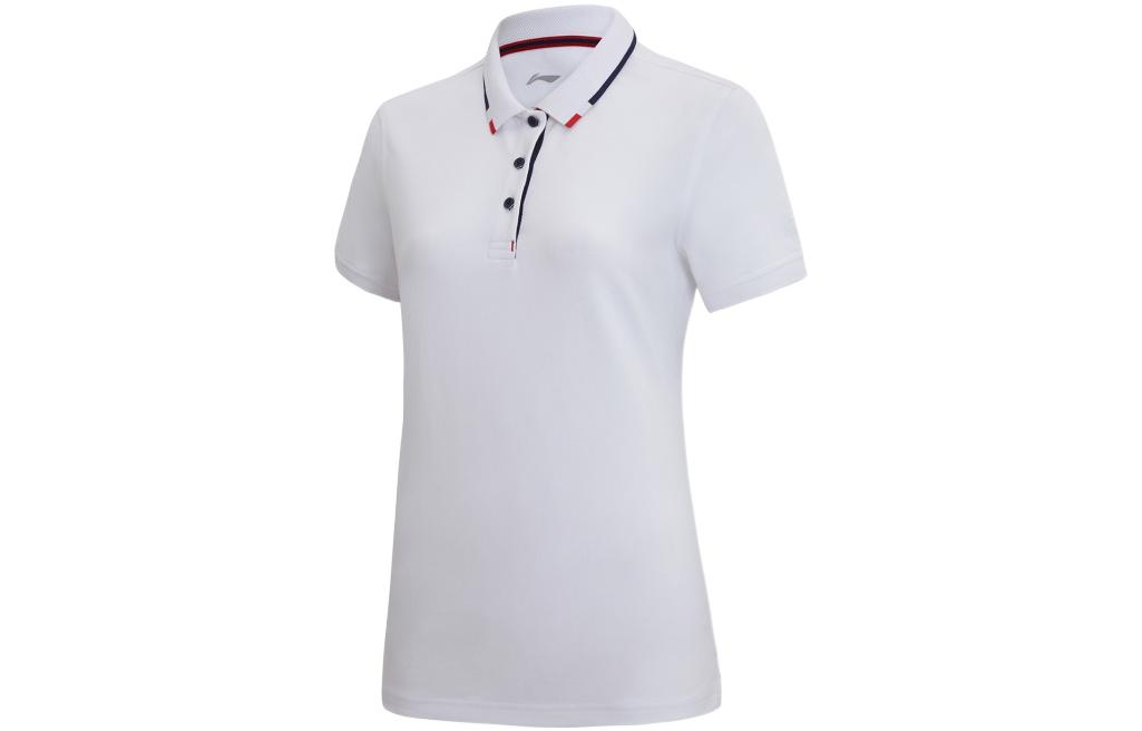 LINING Белая женская поло
LINING Белая женская поло