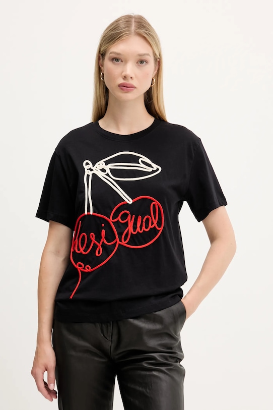 Хлопковая футболка BERLIN Desigual, черный
Хлопковая футболка BERLIN Desigual, черный