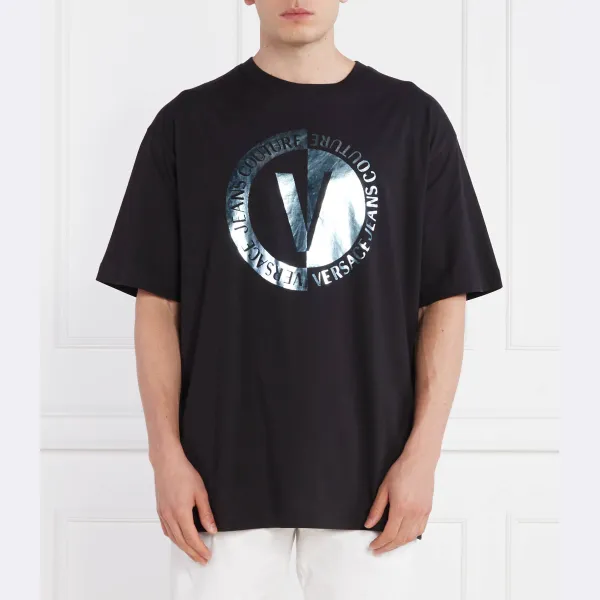 Футболка свободного кроя Versace, черный
Футболка свободного кроя Versace, черный