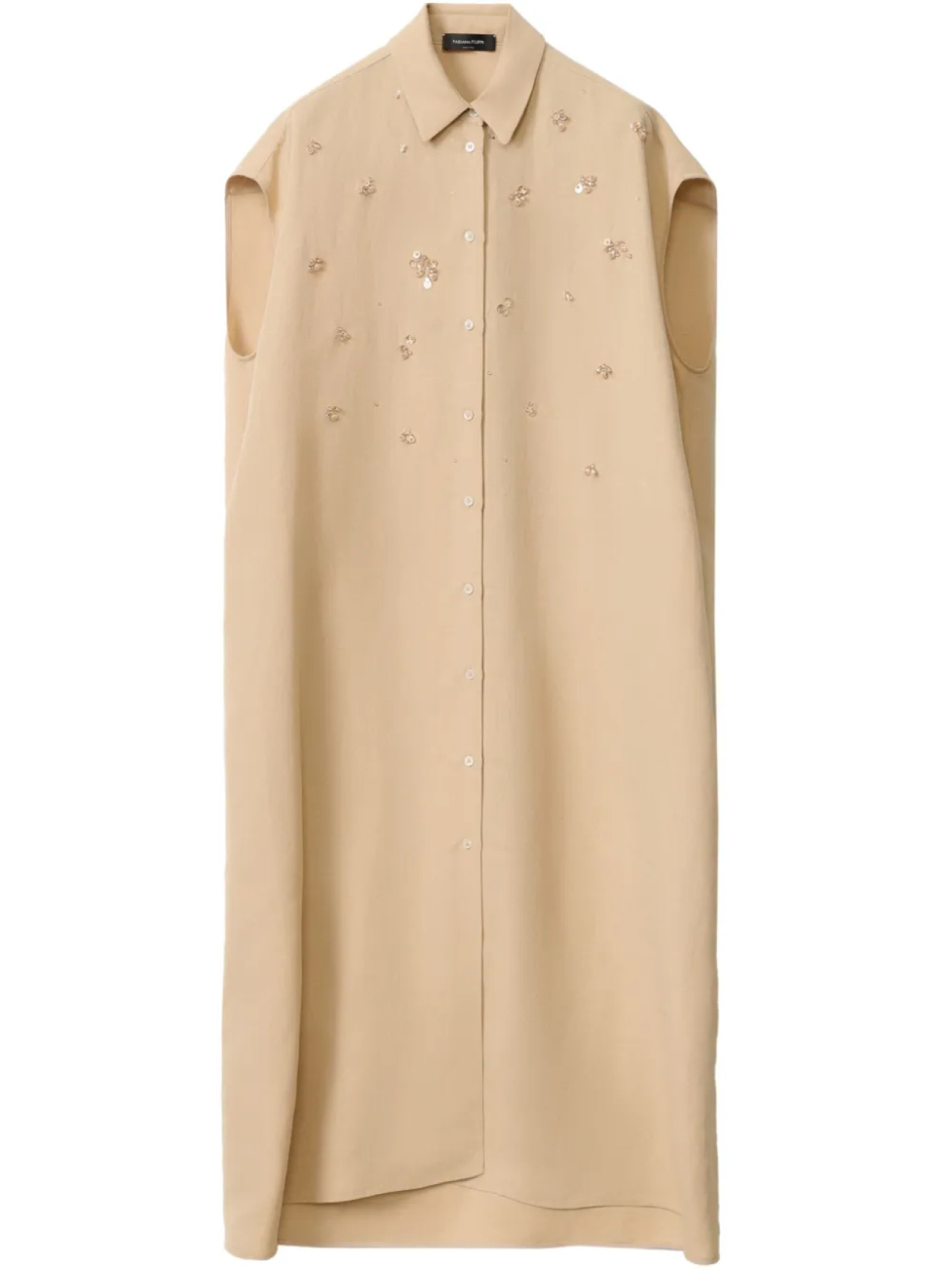 Платье миди, украшенное пайетками Fabiana Filippi, коричневый
Платье миди, украшенное пайетками Fabiana Filippi, коричневый