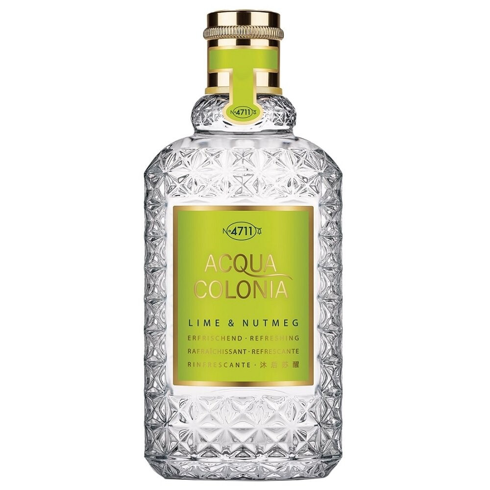 4711, Acqua Colonia Lime & Nutmeg, Одеколон спрей, 100 мл
4711, Acqua Colonia Lime & Nutmeg, Одеколон спрей, 100 мл