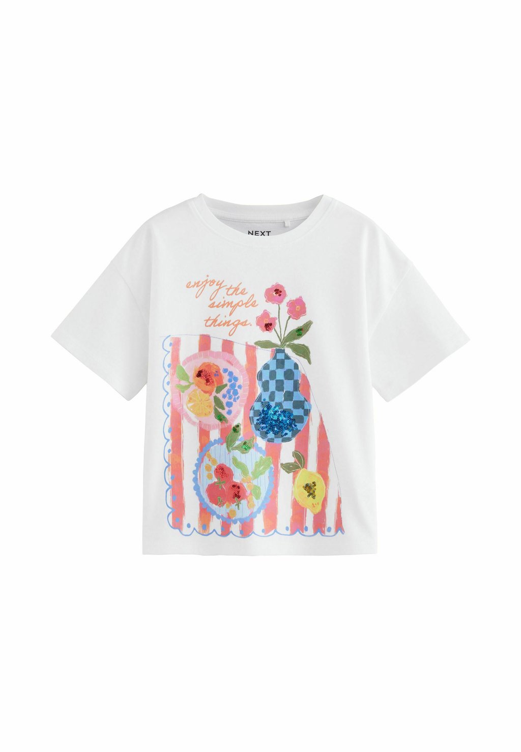 Футболка с принтом Next, бежевый
Футболка с принтом Next, бежевый