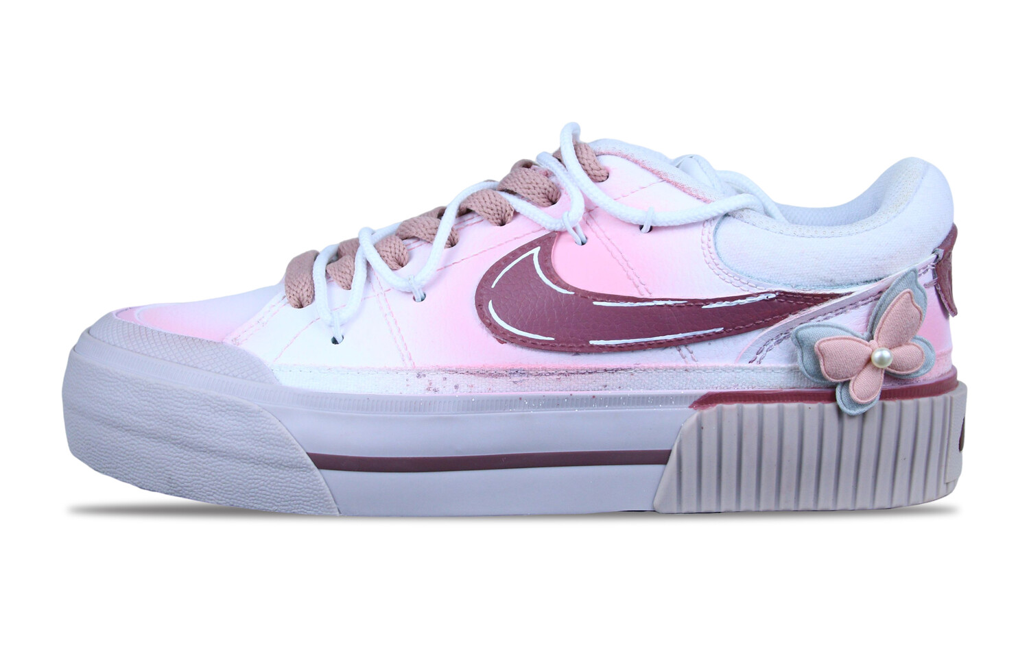 Кроссовки Nike Court Legacy Skateboarding Shoes Women's Low-top White/pink, белый
Кроссовки Nike Court Legacy Skateboarding Shoes Women's Low-top White/pink, белый