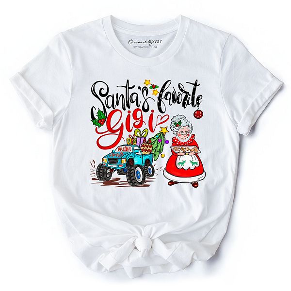 Футболка Santa’S favorite gigi, уютная рождественская футболка для бабушки Ornamentallyyou
Футболка Santa’S favorite gigi, уютная рождественская футболка для бабушки Ornamentallyyou