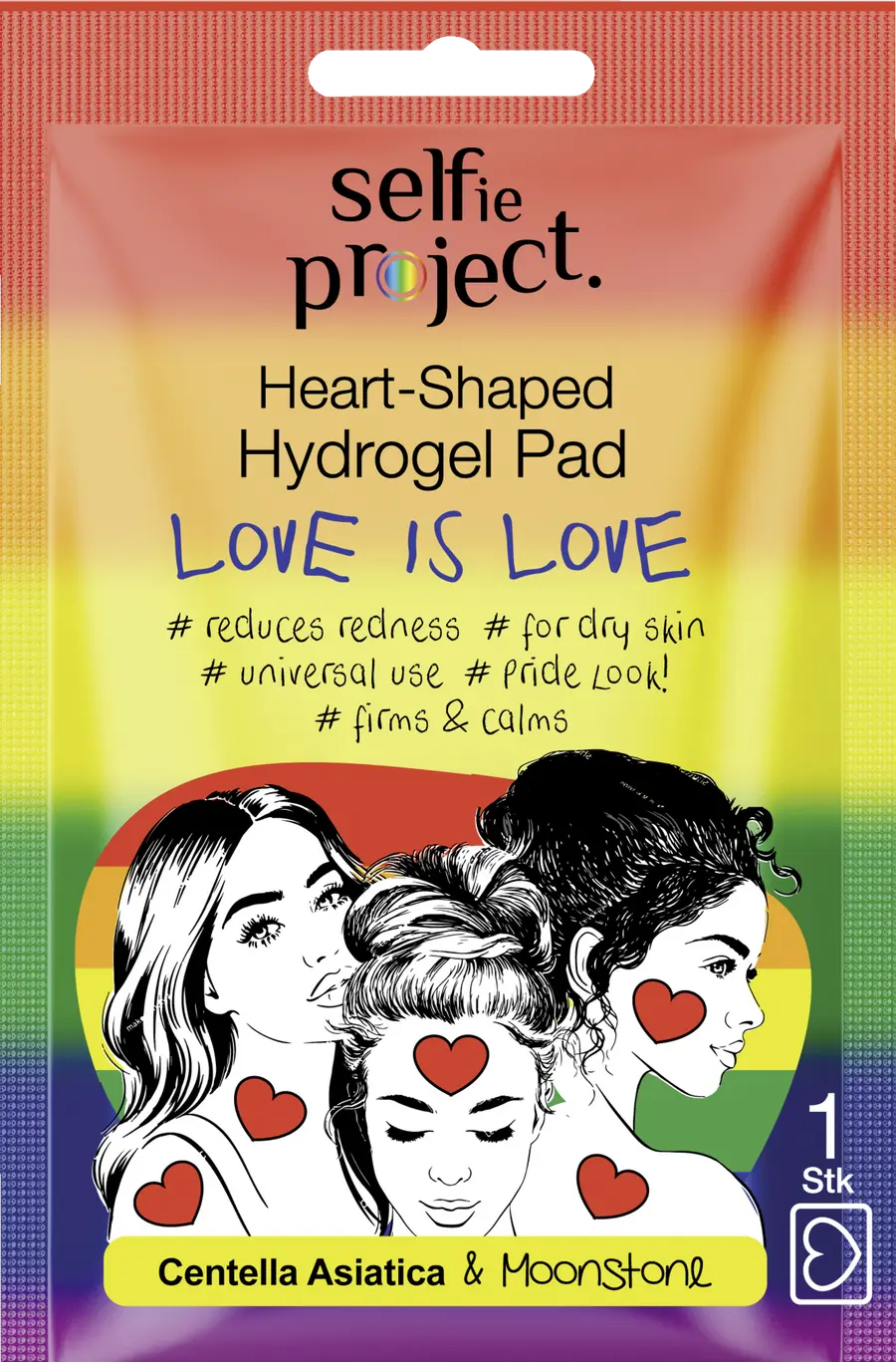 Маска для лица Selfie Project Hydrogel Pad #LoveIsLove
Маска для лица Selfie Project Hydrogel Pad #LoveIsLove