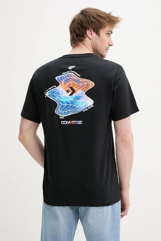 Хлопковая футболка Converse, черный
Хлопковая футболка Converse, черный