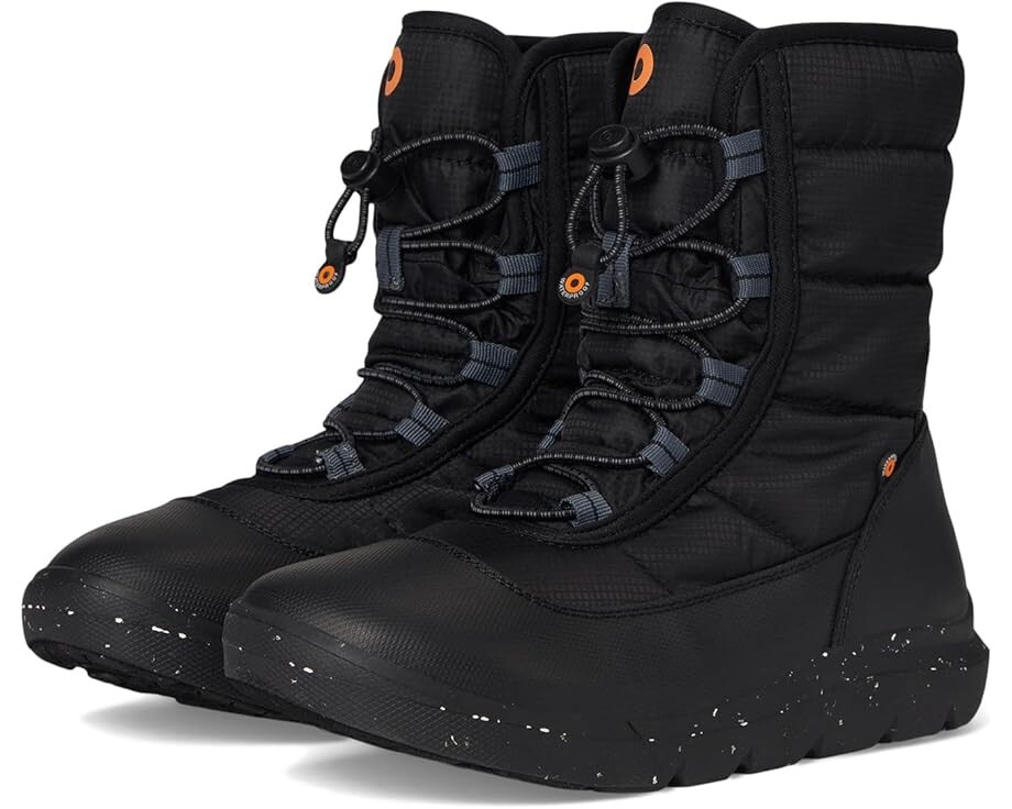 Ботинки Bogs Kids Skyline Snowcata, черный 
Ботинки Bogs Kids Skyline Snowcata, черный