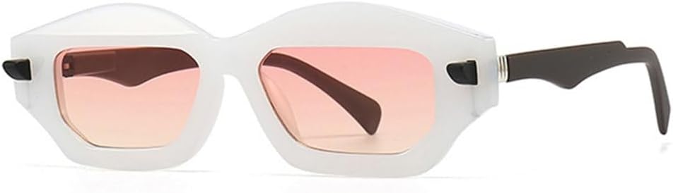 Модные солнцезащитные очки Polygon 2027 для женщин с градиентным покрытием, защита от УФ-излучения UV400, ретро-стиль, заклепки, мужские солнцезащитные очки MTZJH, White Pink Yellow
Модные солнцезащитные очки Polygon 2027 для женщин с градиентным покрытием, защита от УФ-излучения UV400, ретро-стиль, заклепки, мужские солнцезащитные очки MTZJH, White Pink Yellow