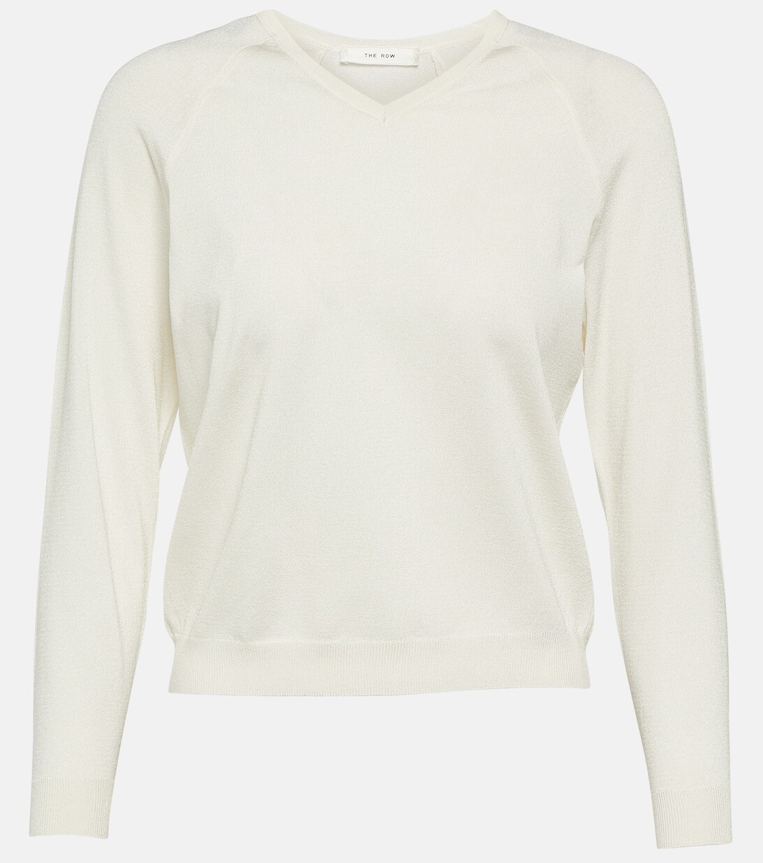 Топ Corin из смесового шелка THE ROW, белый
Топ Corin из смесового шелка THE ROW, белый