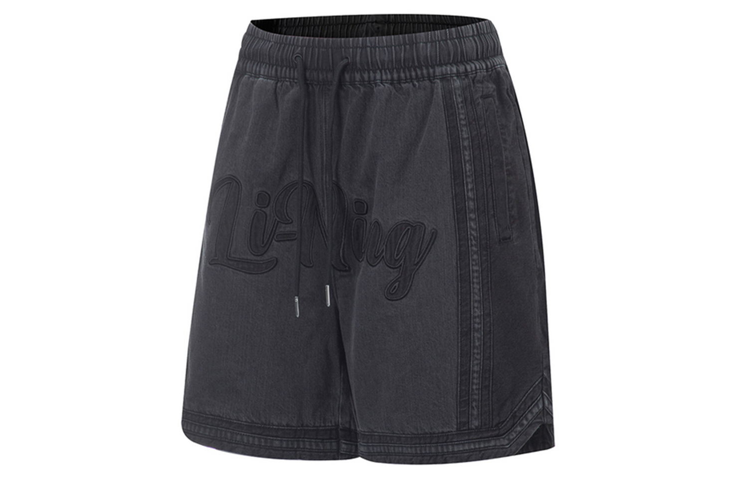 LiNing Черные джинсовые шорты мужские
LiNing Черные джинсовые шорты мужские