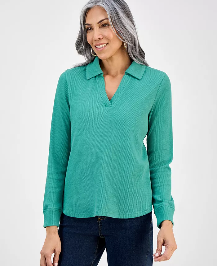 Маленькая водолазка с длинными рукавами и воротником Style & Co, зеленый
Маленькая водолазка с длинными рукавами и воротником Style & Co, зеленый