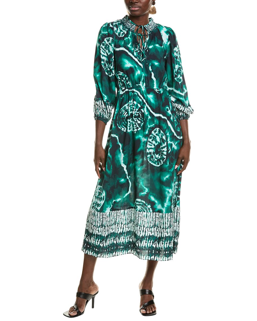 Платье макси Garrie B со сборками, зеленый
Платье макси Garrie B со сборками, зеленый