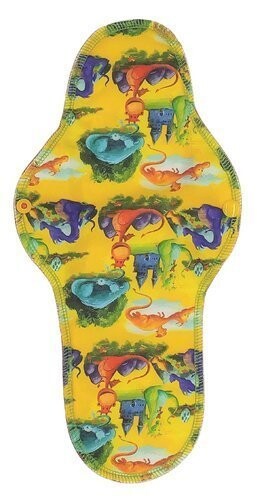 Многоразовая бамбуковая гигиеническая прокладка для ночи, Драконы Pupus
Многоразовая бамбуковая гигиеническая прокладка для ночи, Драконы Pupus