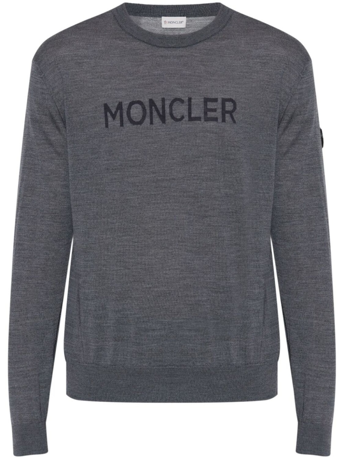 Moncler шерстяной джемпер с логотипом, серый
Moncler шерстяной джемпер с логотипом, серый