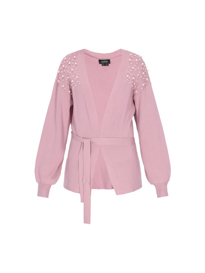 Usha BLACK LABEL Женский кардиган темно-розового цвета
Usha BLACK LABEL Женский кардиган темно-розового цвета