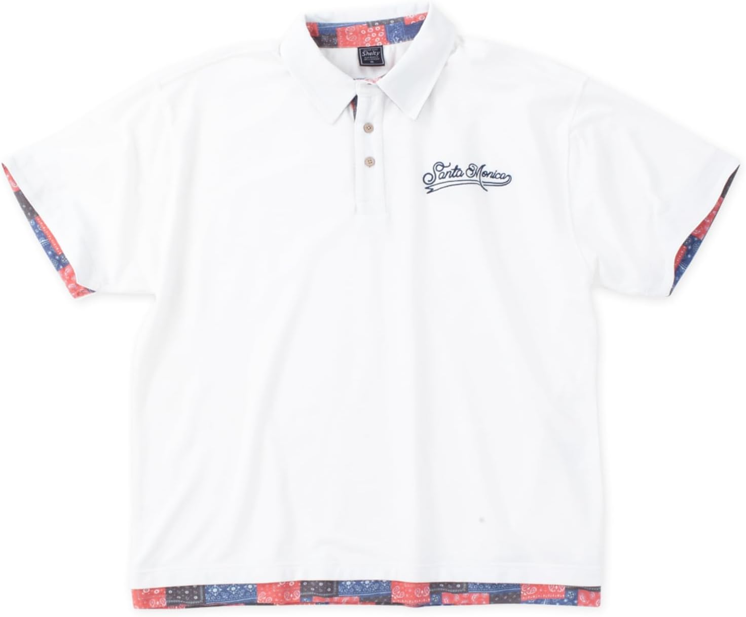 Мужская поло-рубашка Shelty больших размеров из пике с узором «бандана», имитирующим многослойность, с коротким рукавом, светло-бежевый
Мужская поло-рубашка Shelty больших размеров из пике с узором «бандана», имитирующим многослойность, с коротким рукавом, светло-бежевый