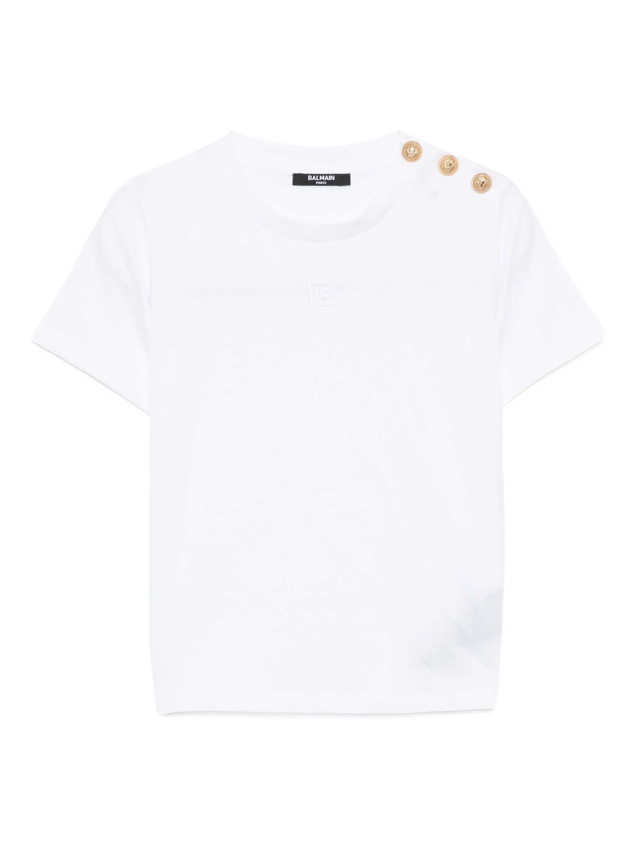 Футболка с вышитым логотипом Balmain Kids, белый
Футболка с вышитым логотипом Balmain Kids, белый