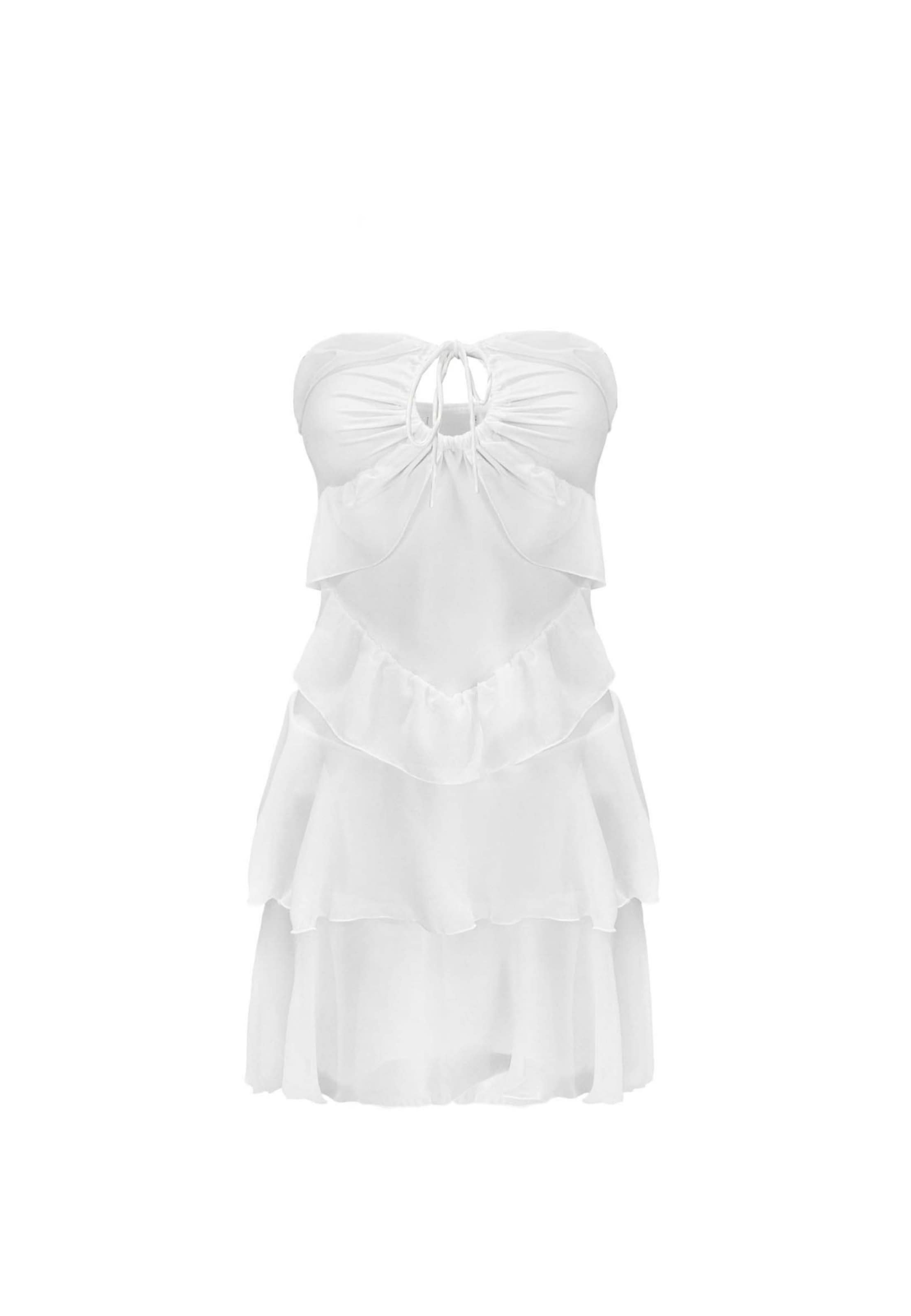 OW Collection Коктейльное платье 'Ariana' в белом цвете
OW Collection Коктейльное платье 'Ariana' в белом цвете